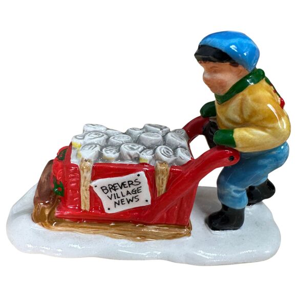 Department 56 Dept. 56 Snow Village 1992 Early Morning Delivery Original Box - Picture 4 of 6